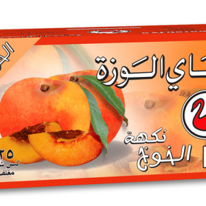 Alwazah Peach 25 Envelope Tea Bags Arabic(side01)