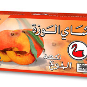 Alwazah Peach 25 Envelope Tea Bags Arabic(side02)