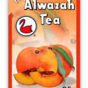 Alwazah Peach 25 Envelope Tea Bags ENG(front)